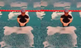 踩水教学视频,跟随教学视频学游泳